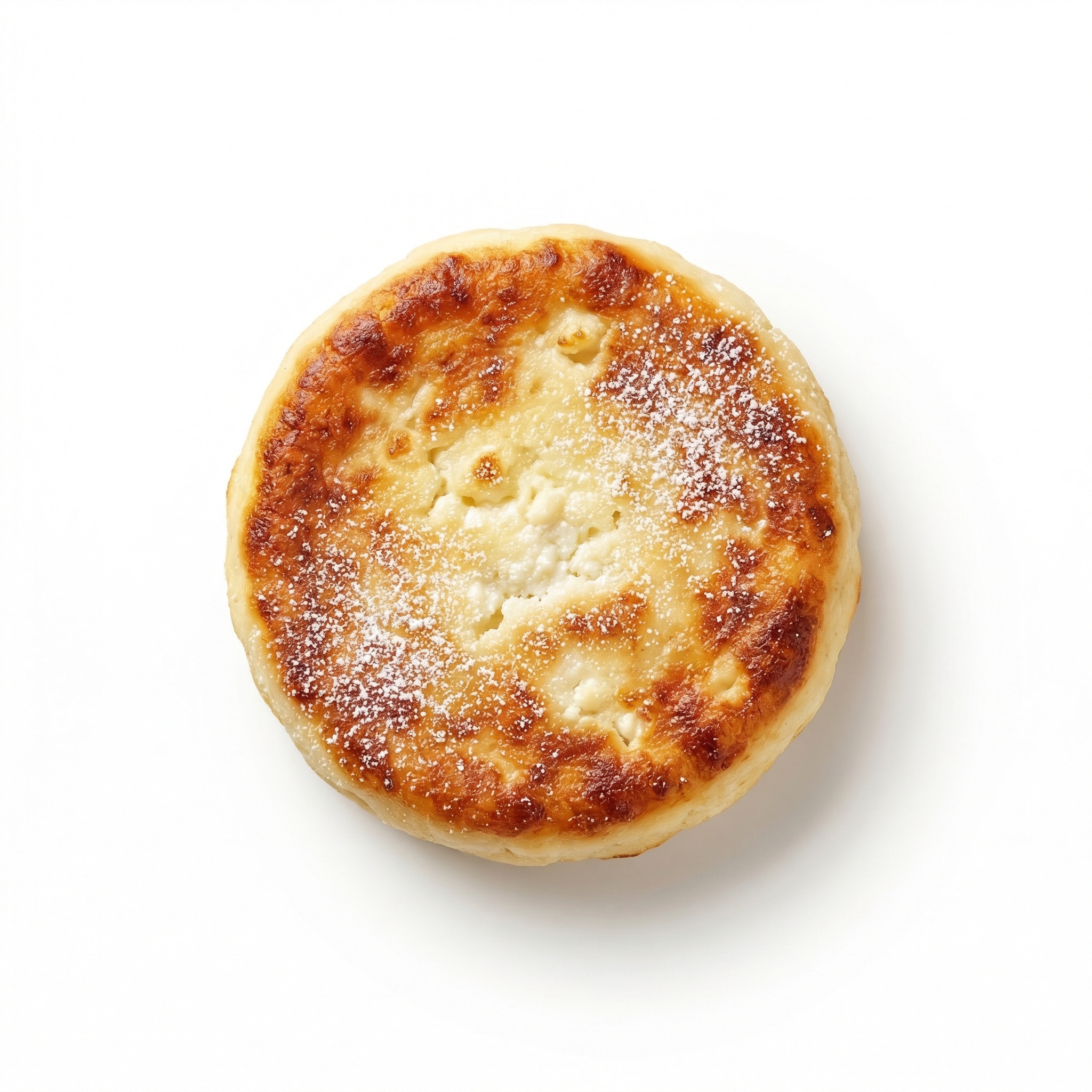 Syrniky — golden cottage cheese fritters